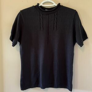 Womens’ Bobby Brooks Short Sleeve Sweater Size L